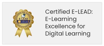 Certified E-LEAD E-Learning Excellence for Digital Learning